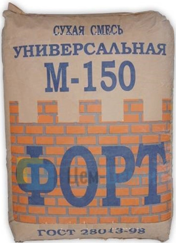 Сухая смесь М150 (50 кг) ФОРТ