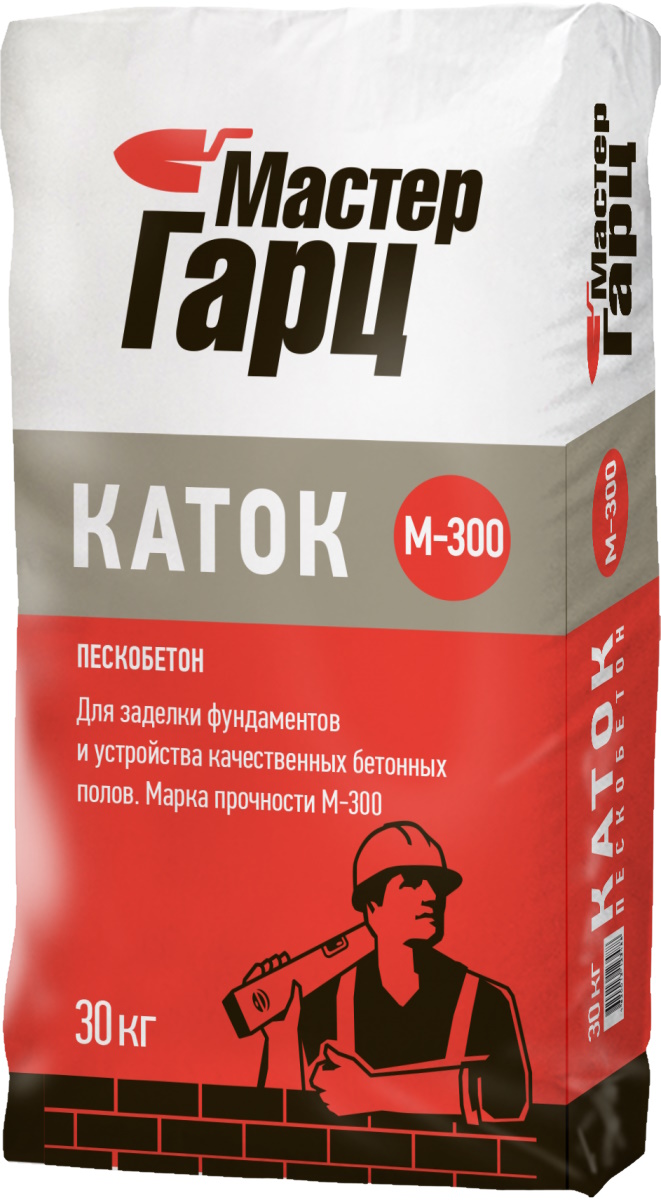 Пескобетон Мастер Гарц КАТОК 30кг